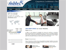 Tablet Screenshot of fabbri.com.br